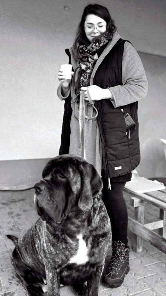 Michelle mit Miss Marple